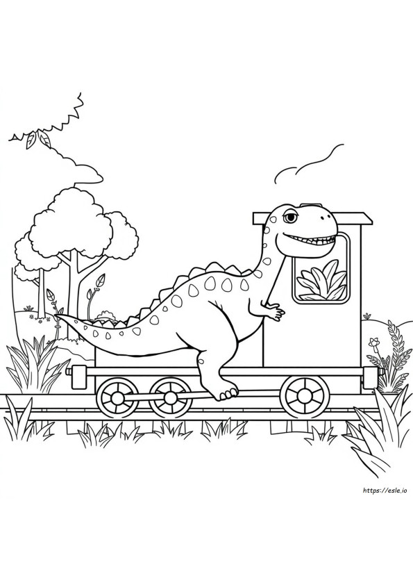 Dinosaur Train Coloring Pages Free