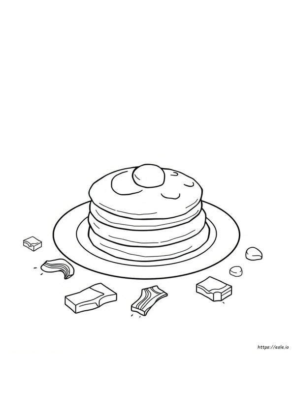 Feuille De Coloriage Crêpes