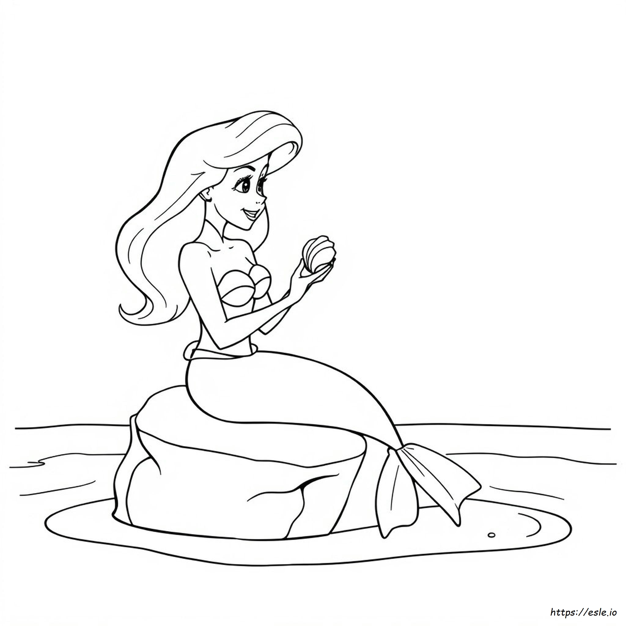 Pagina Da Colorare Di Ariel La Principessa Delle Fate