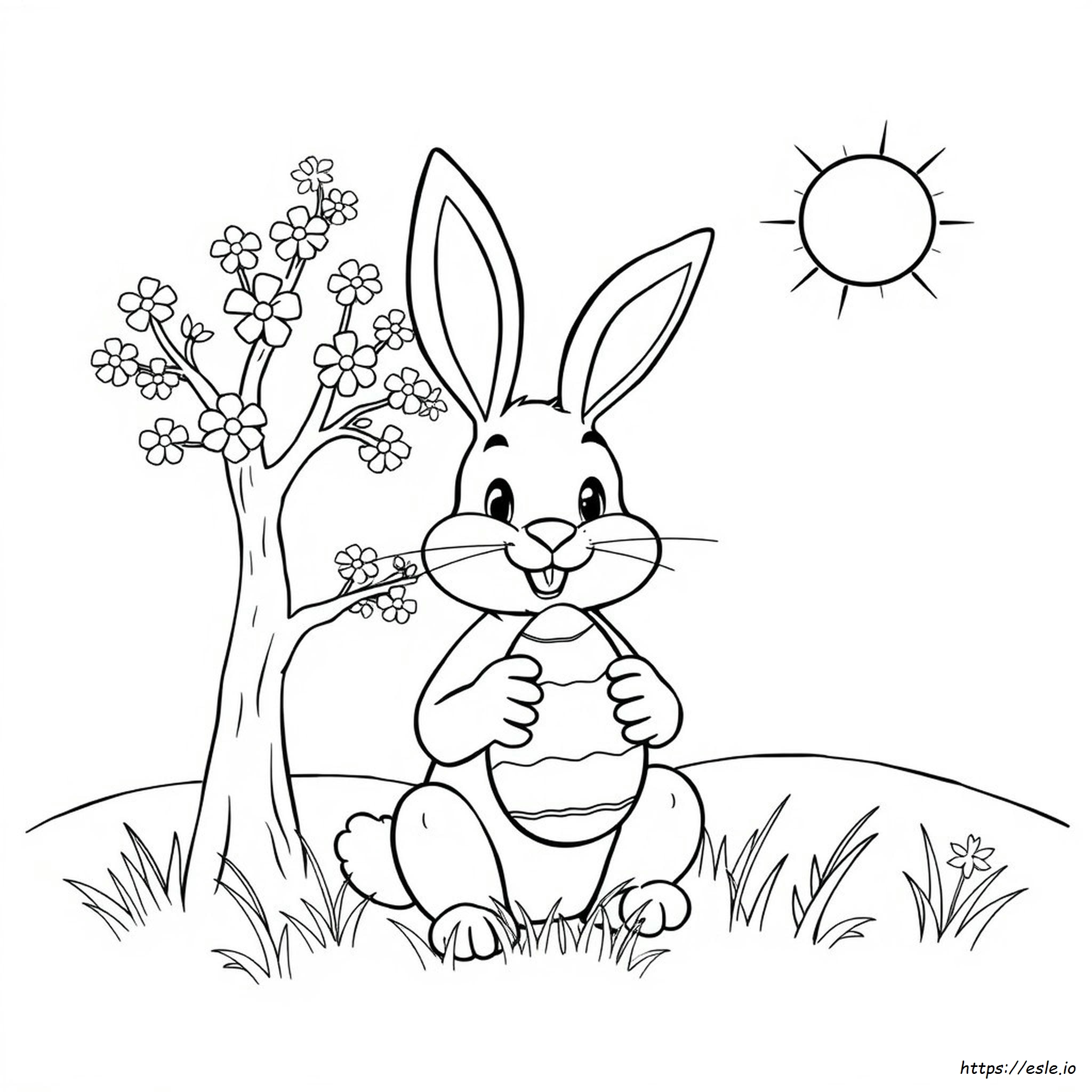 Free Printable Easter Coloring Page