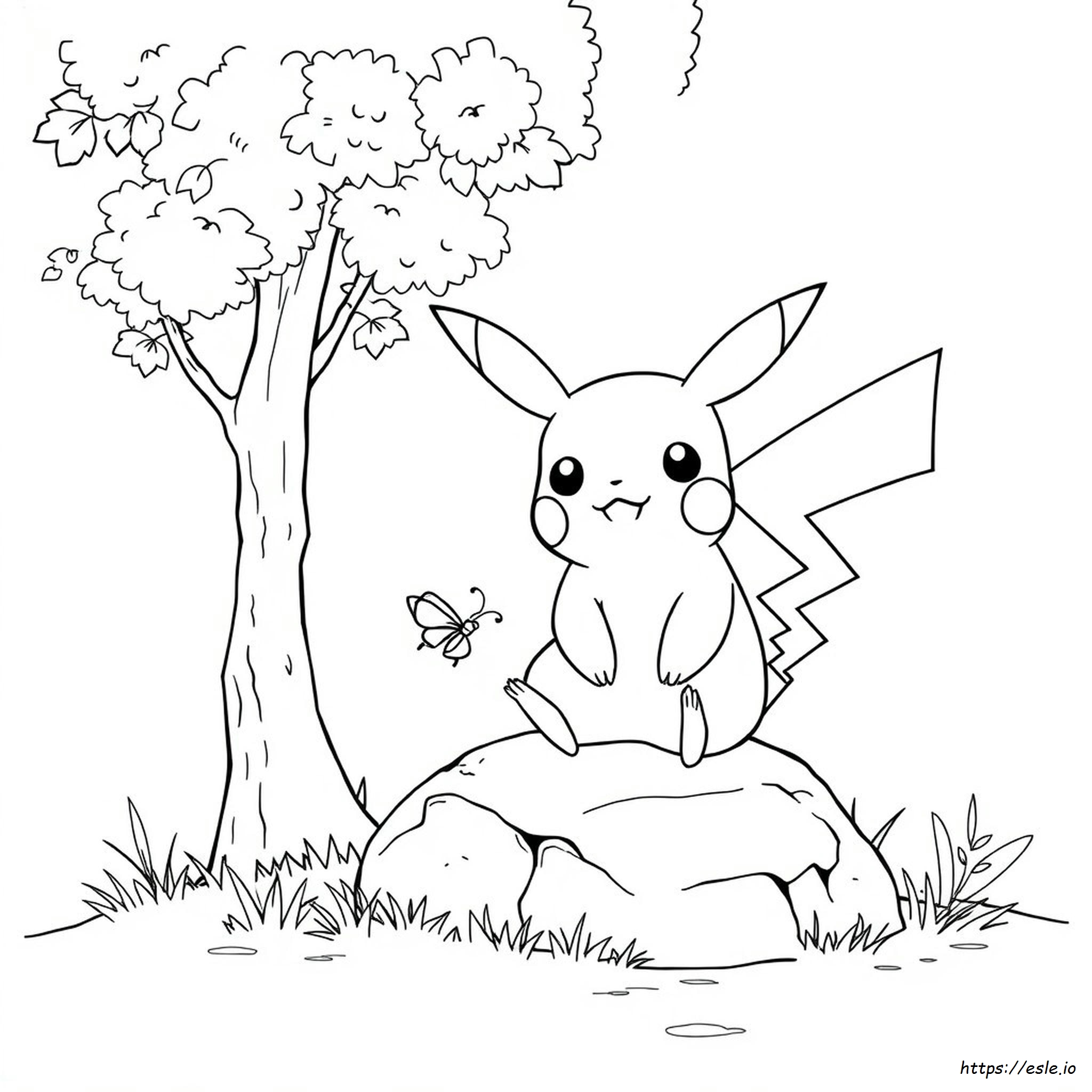 Pokemon Coloring Pages Pikachu Para Colorear