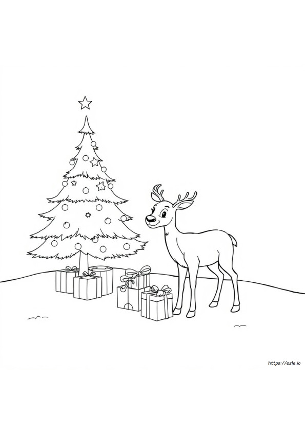 Rudolph Colouring Pictures