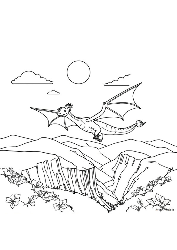 Dragon Colouring Book