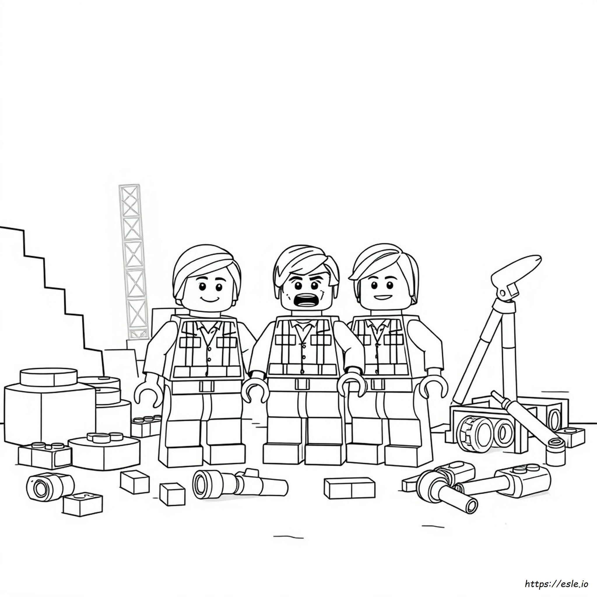 Kolorowanki Film Lego Dwa