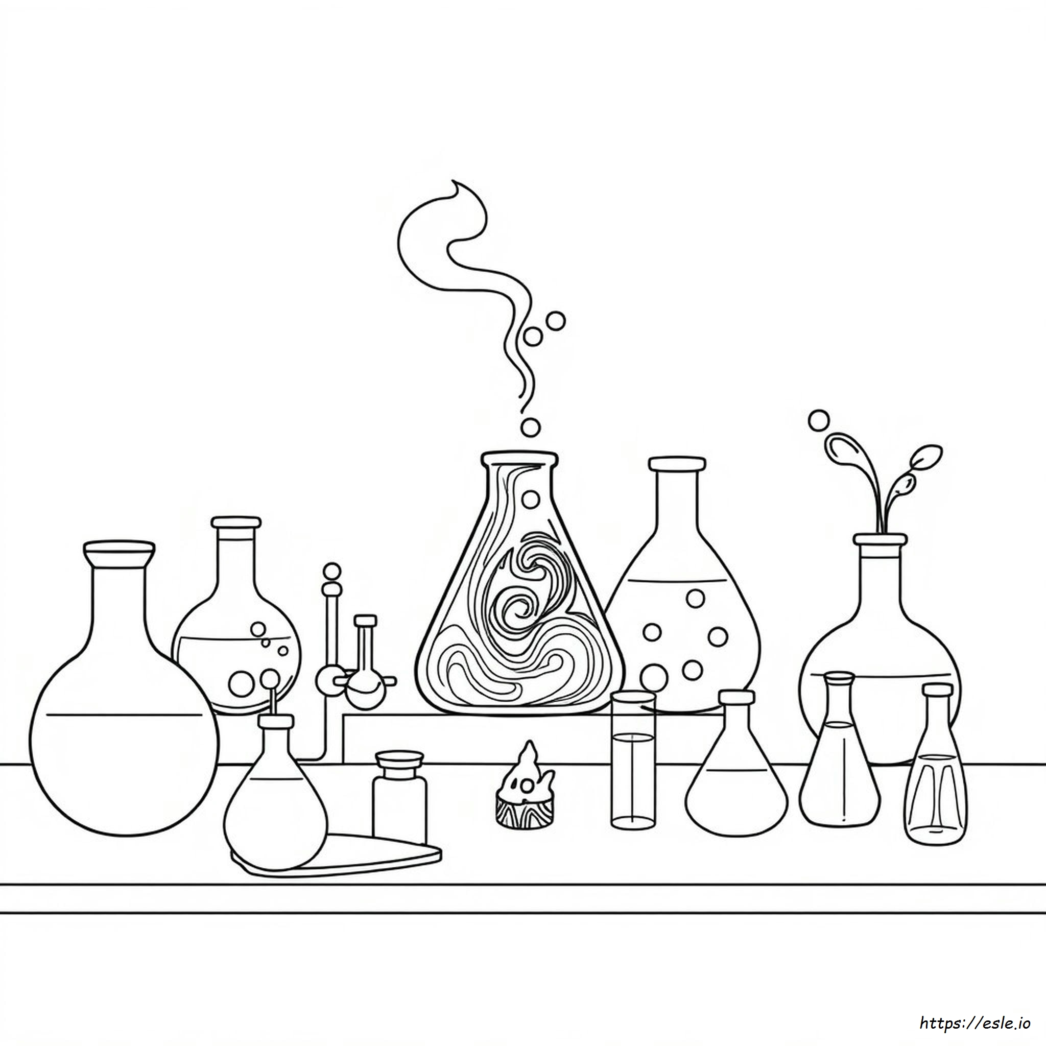 Chemistry Colouring Book