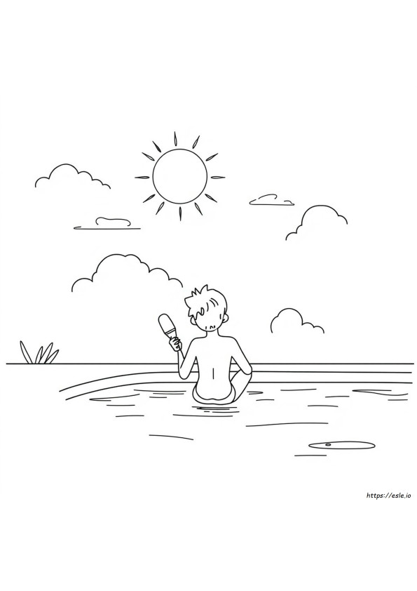 Cool Summer Coloring Pages