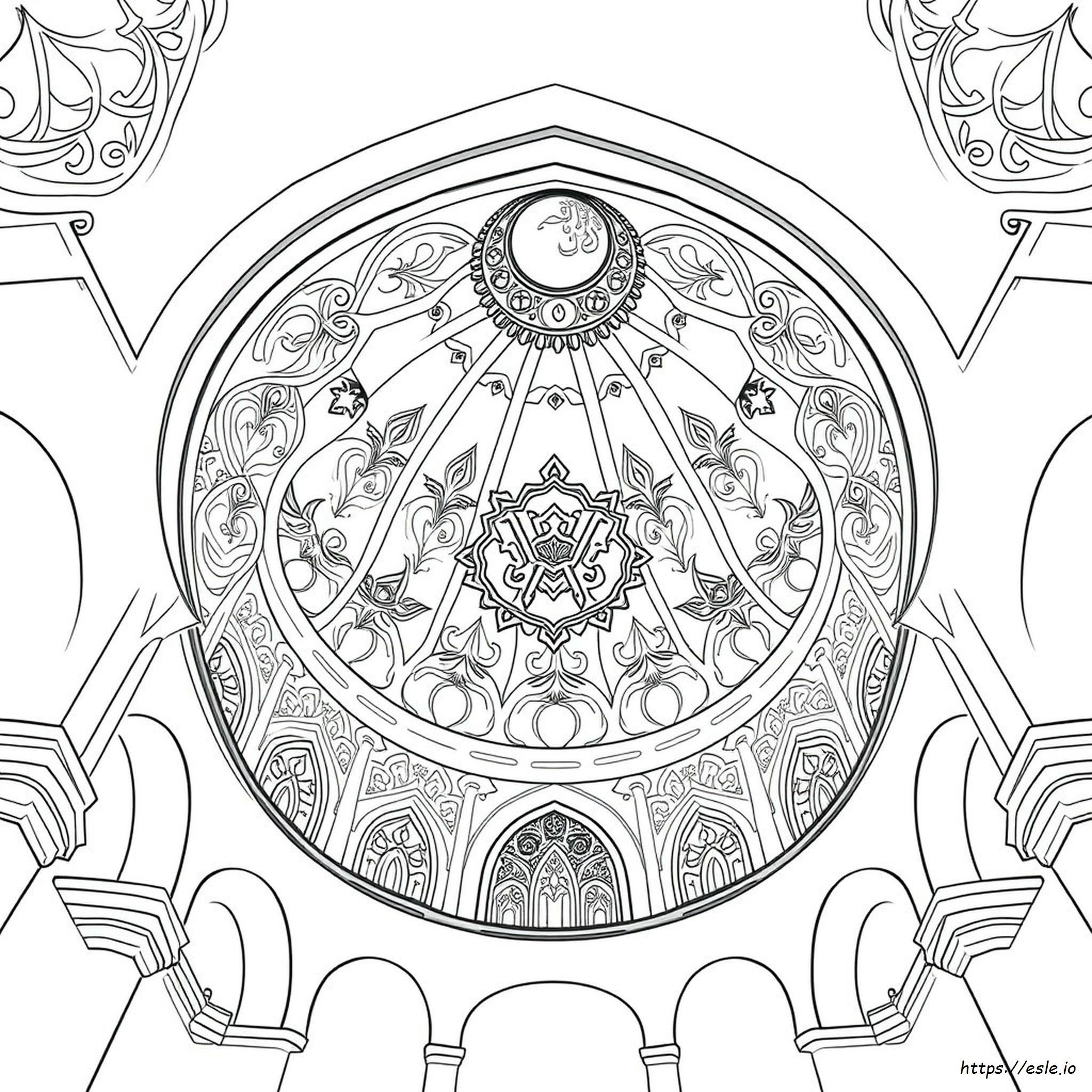 Islamic Art Coloring Pages Pdf