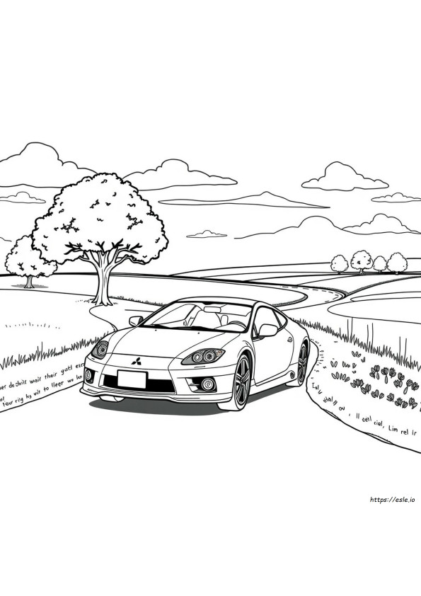 Mitsubishi Eclipse De Colorat