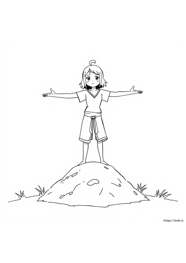 Printable Toph Coloring Pages