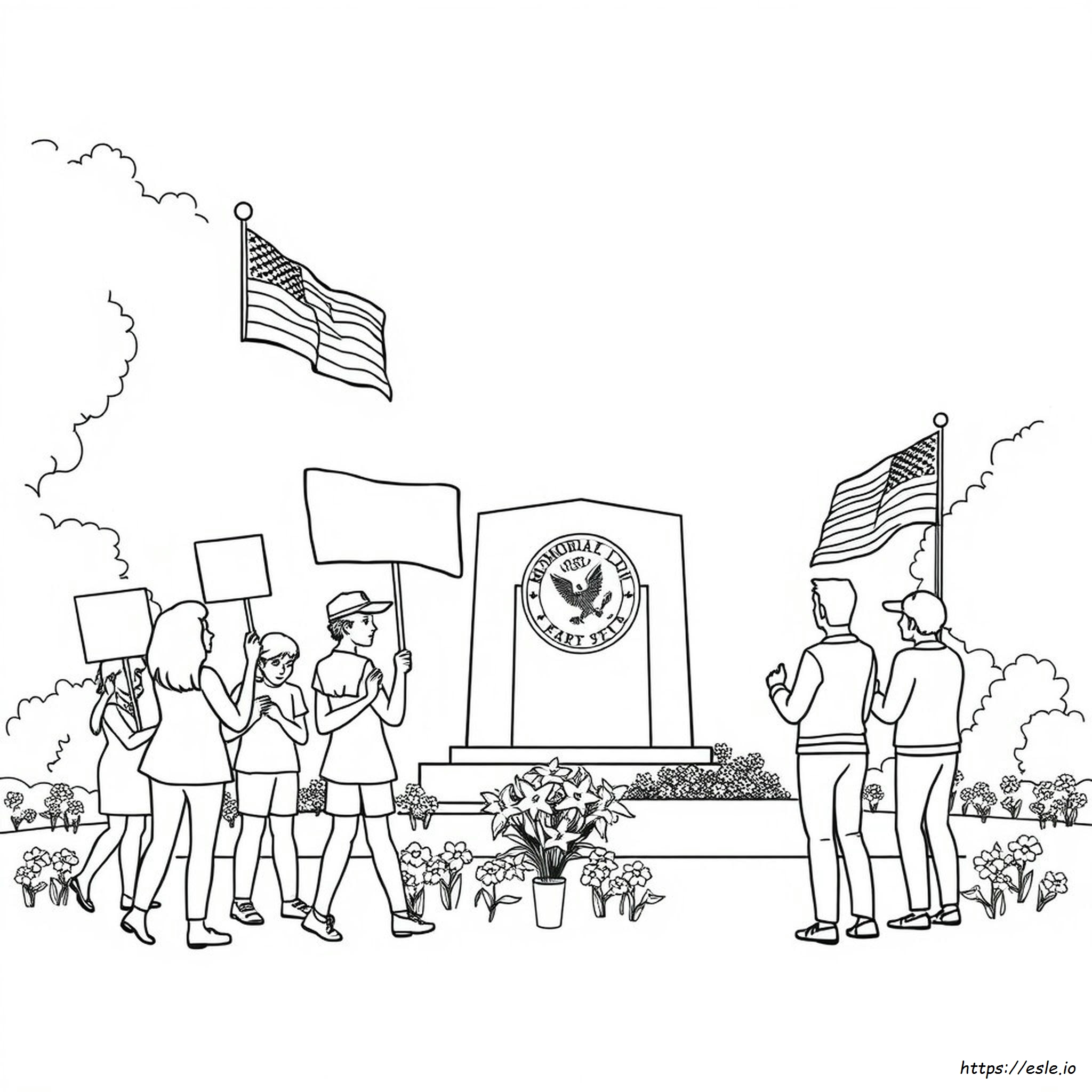 Free Memorial Day Coloring Pages