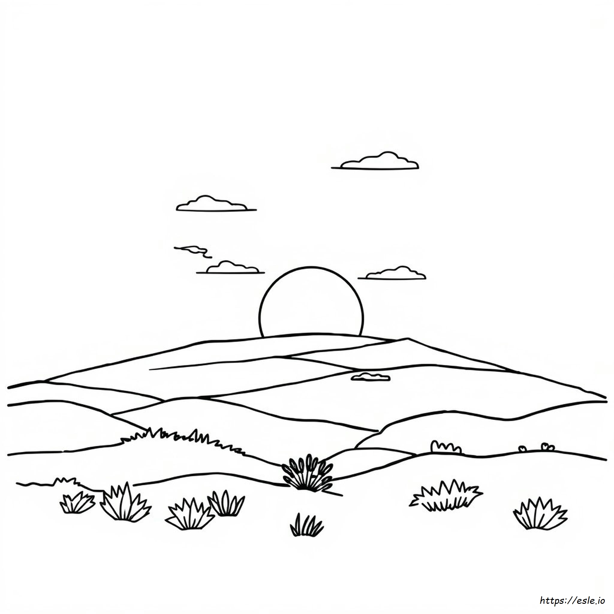 Day 2 Of Creation Coloring Page - Free Printable PDF
