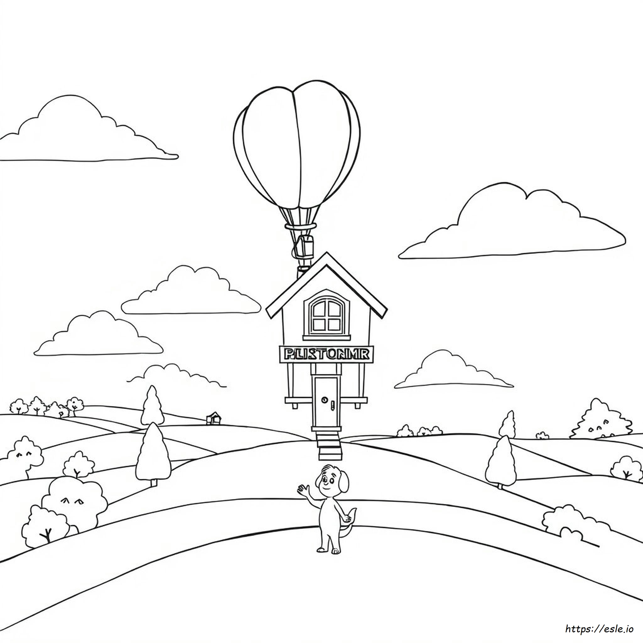 Pixar Up Coloring Pages