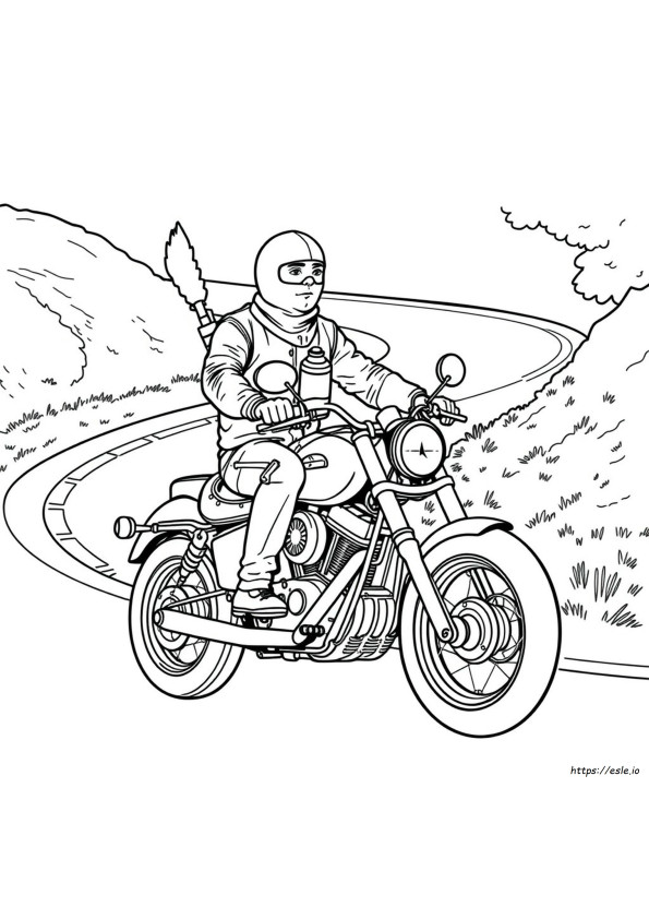 Harley Davidson Kleurplaten Voor Volwassenen