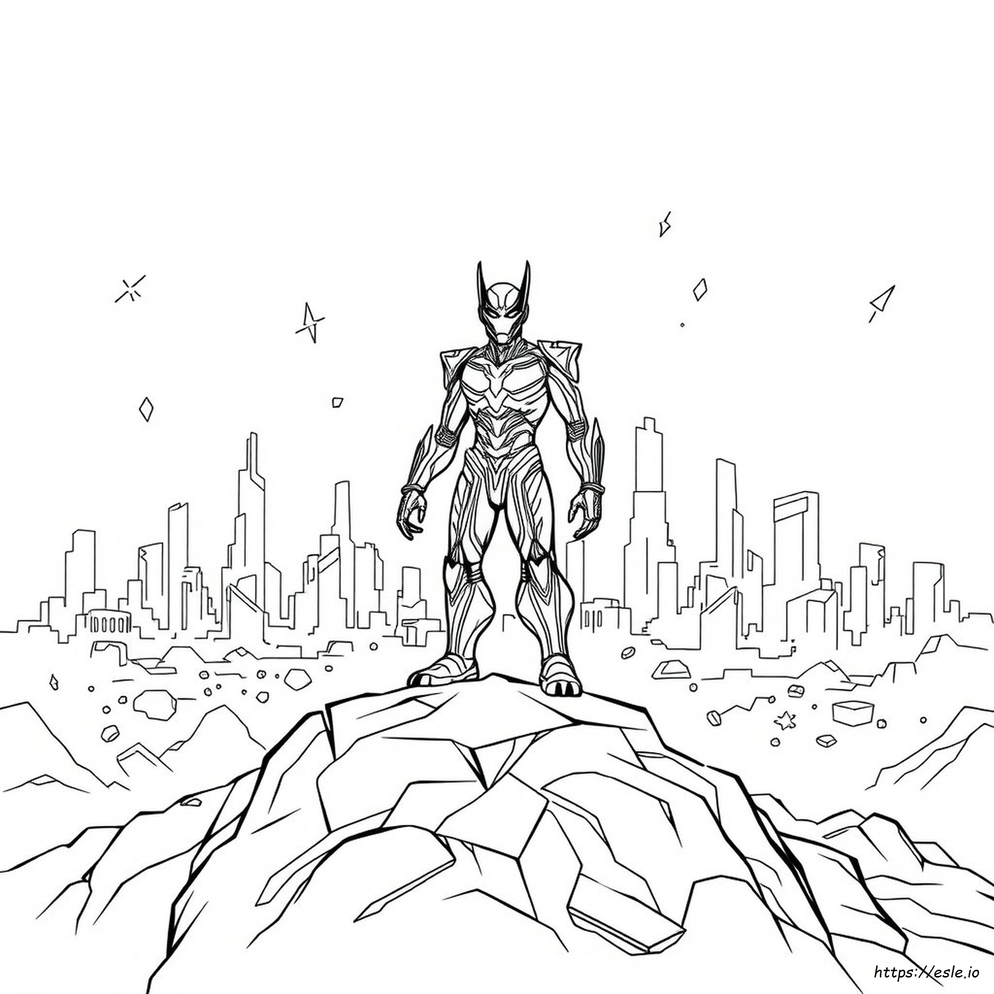 Ultron Colouring Pages