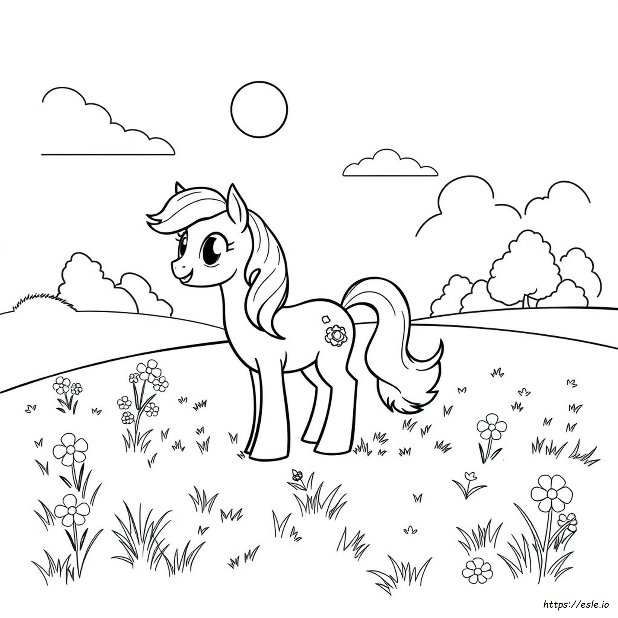 Mewarnai Gambar My Little Pony
