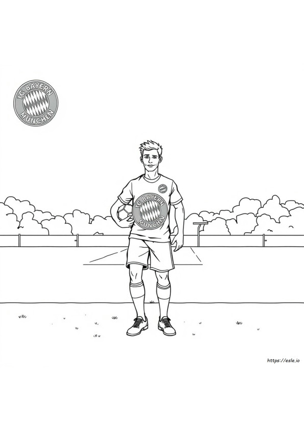 Fc Bayern München Ausmalbilder