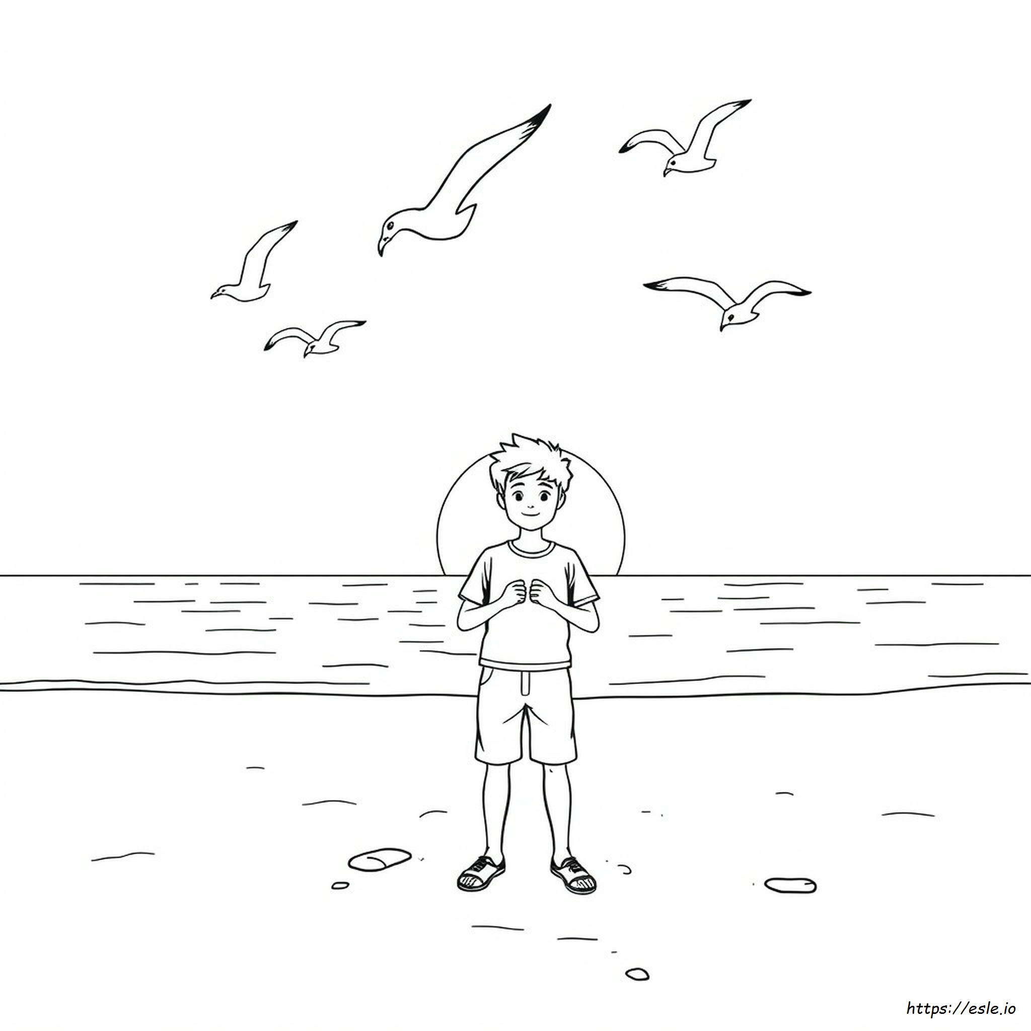 Fan Coloring Picture - Free Printable Coloring Page