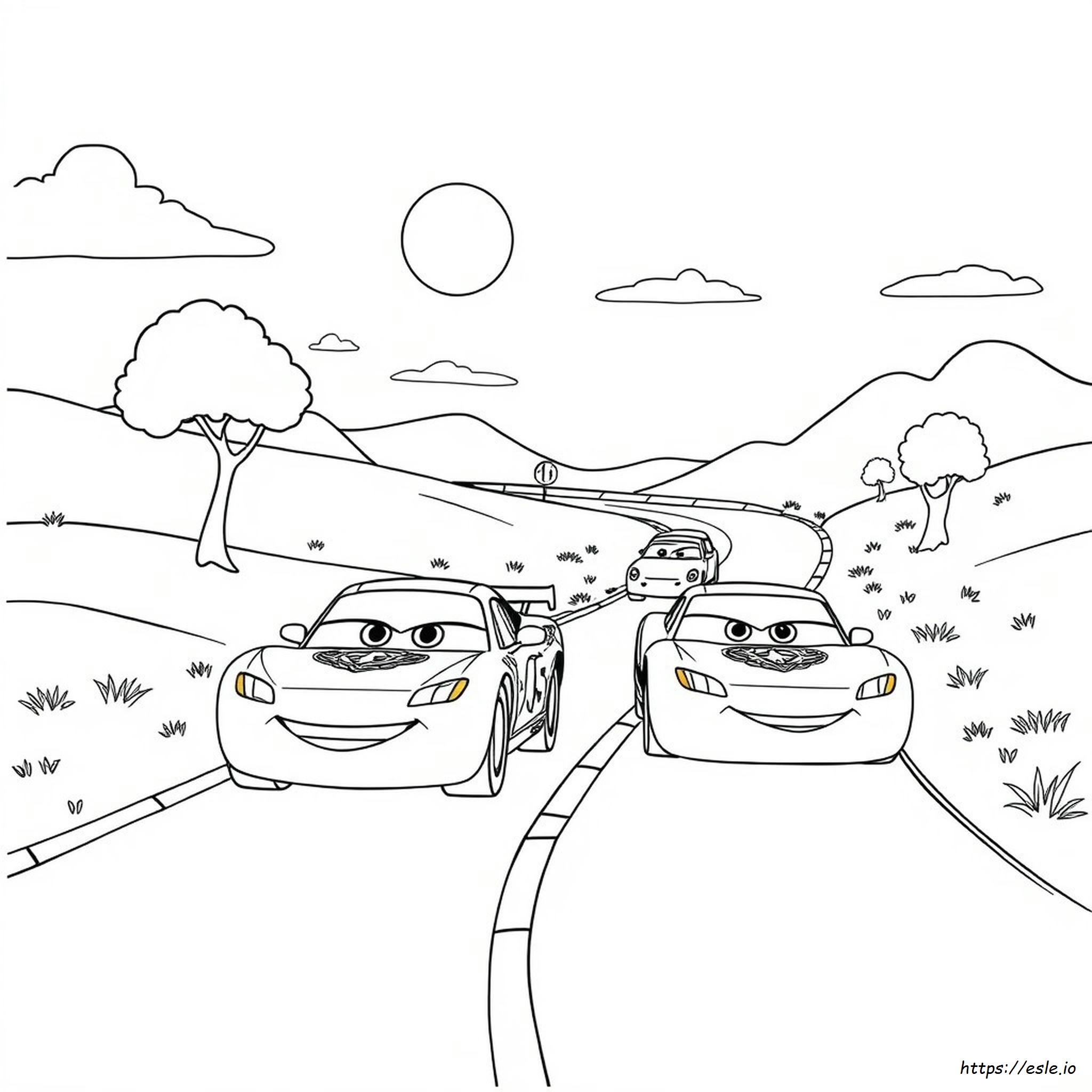 Disegni Da Colorare Cars - Il Film