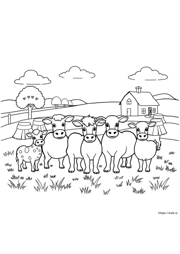Free Printable Coloring Pages Of Farm Animals