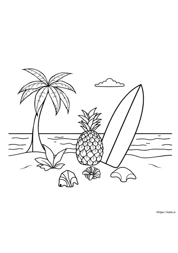 Hawaii Kleurplaten Voor Kinderen