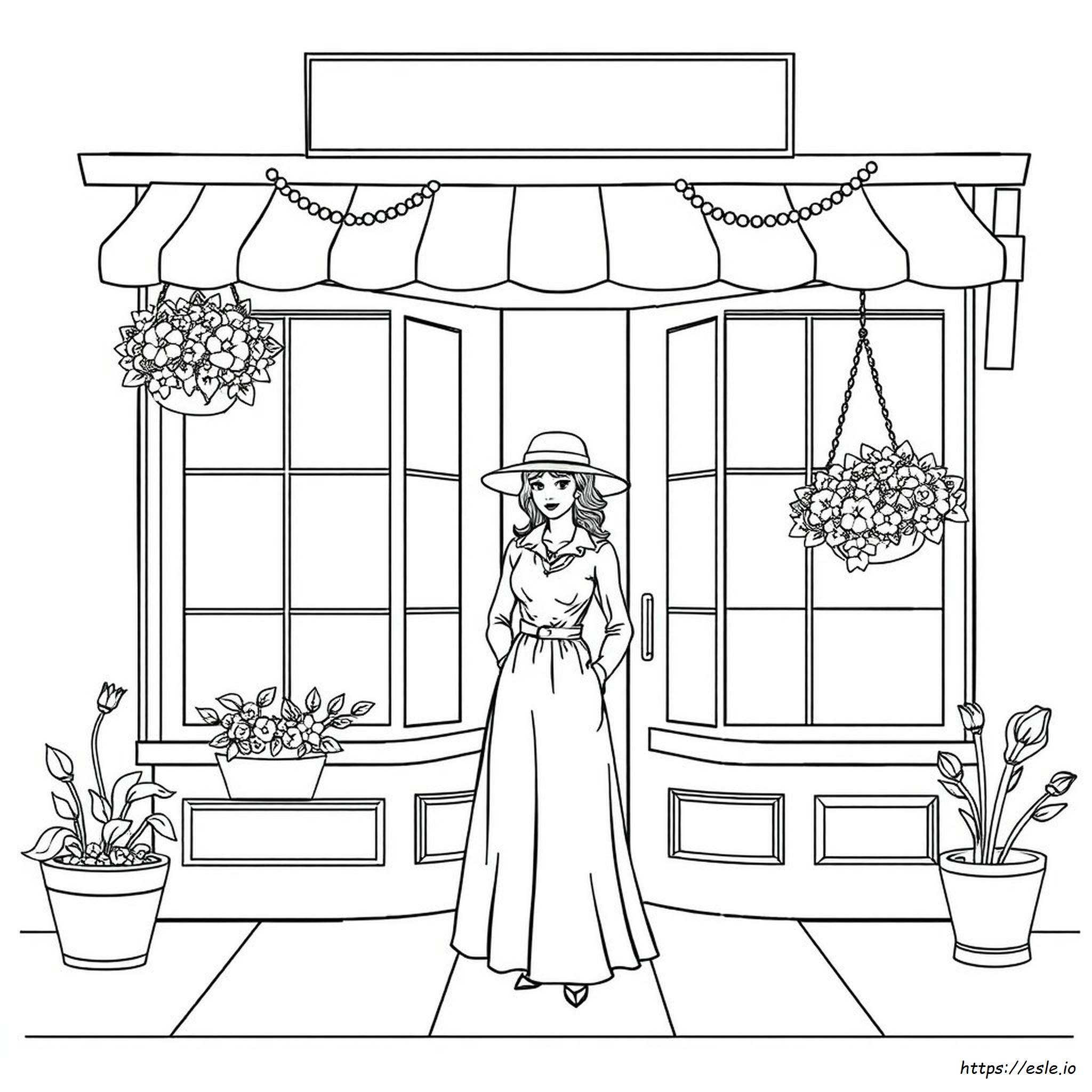 Vintage Fashion Coloring Pages - Free Printable for All Ages