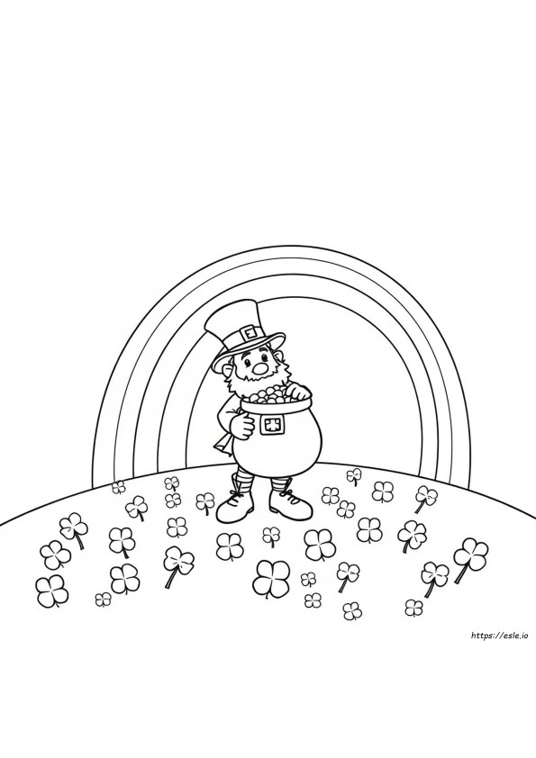 Dibujos Para Colorear Del Día De San Patricio