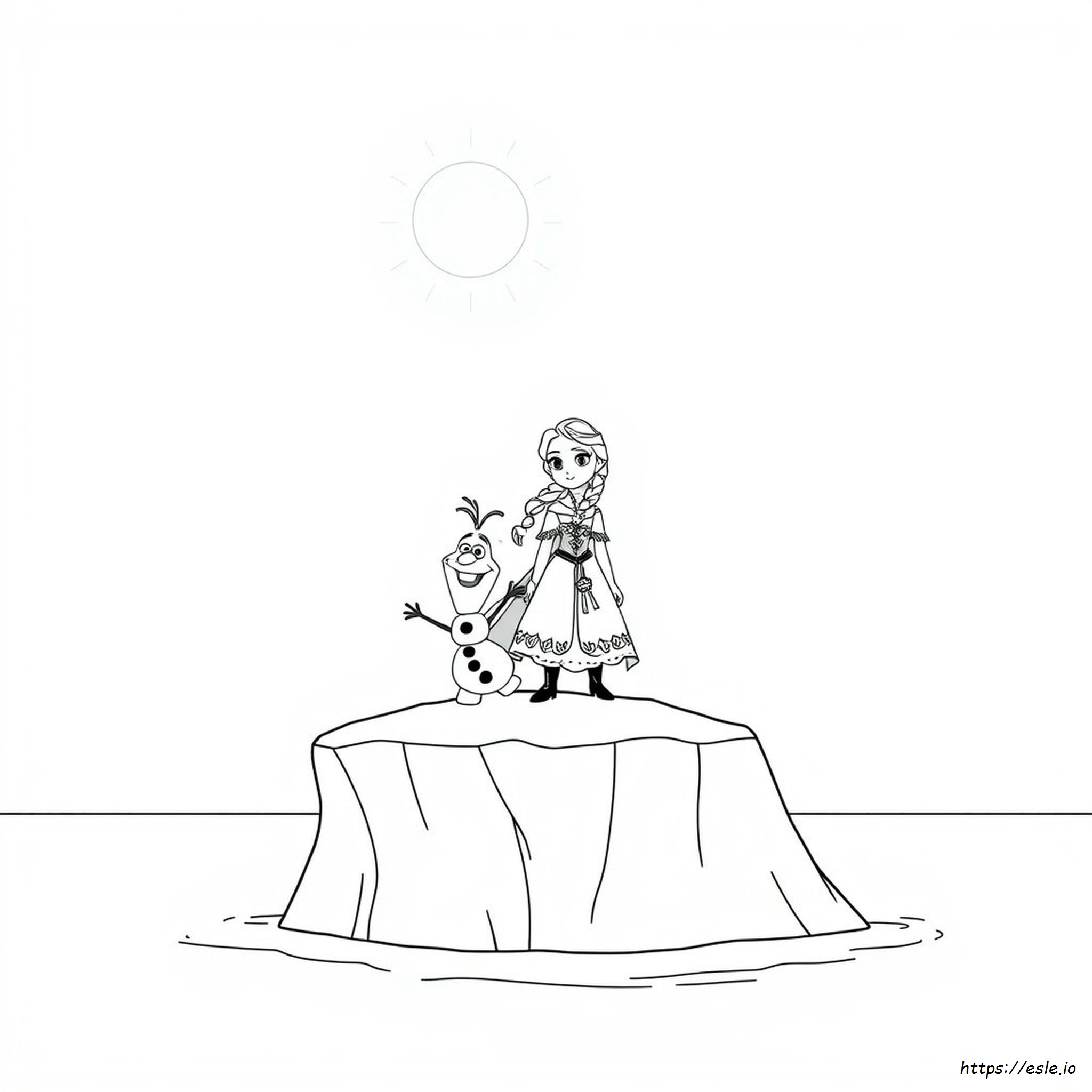 Coloriages Anna La Reine Des Neiges 2 ESLE Coloriages Anna La Reine Des Neiges 2 ESLE