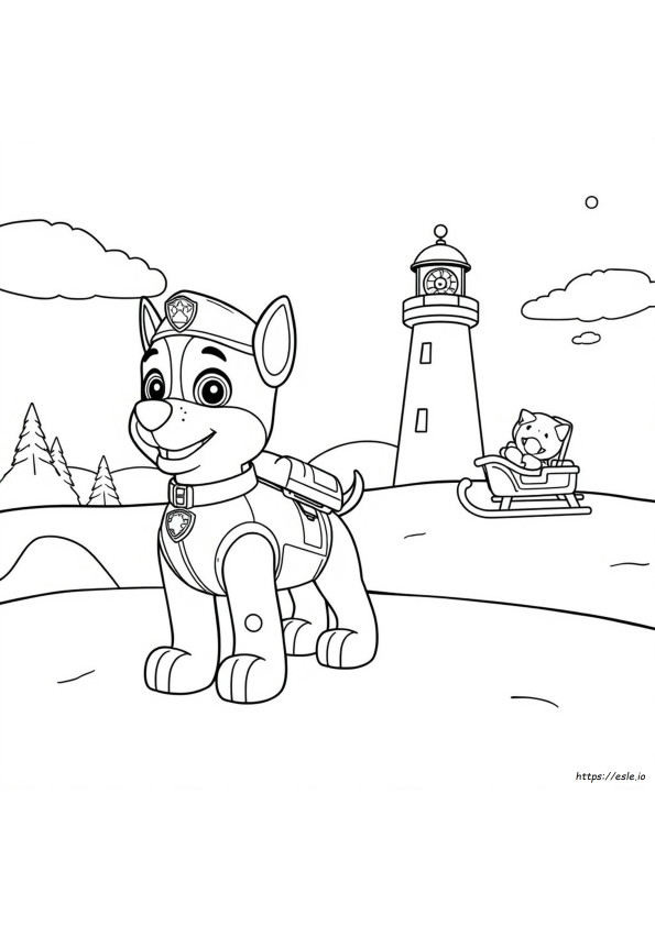 Paw Patrol Ausmalbilder