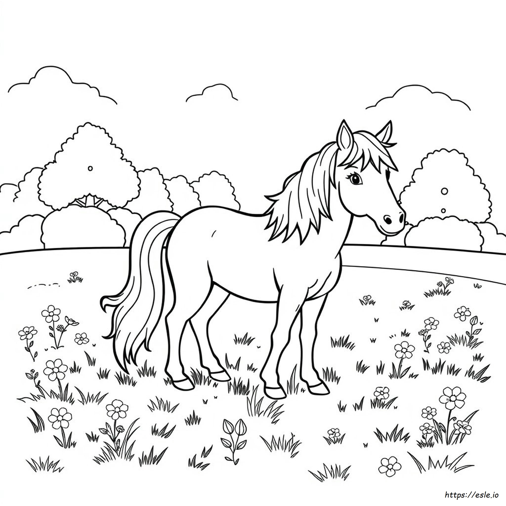 Pony Coloring Page Printable