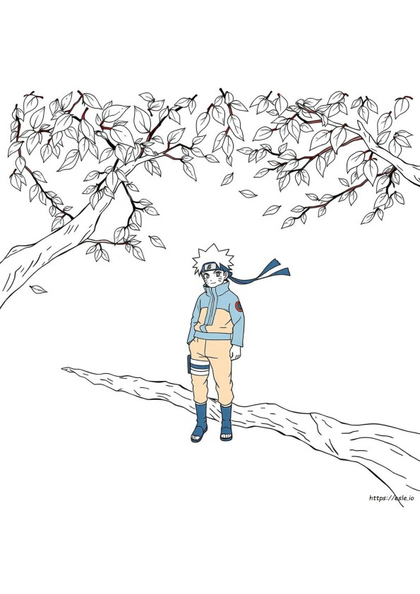 Images Naruto À Colorier