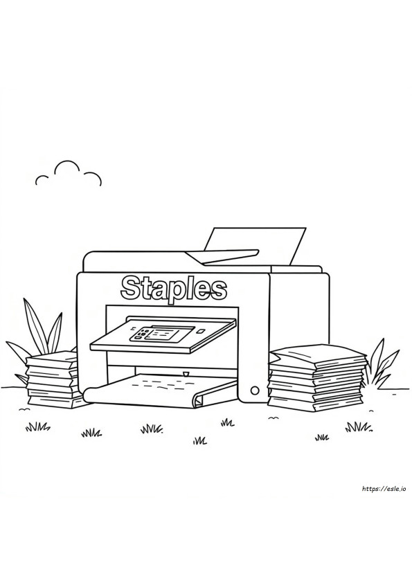 Staples Color Printing Cost