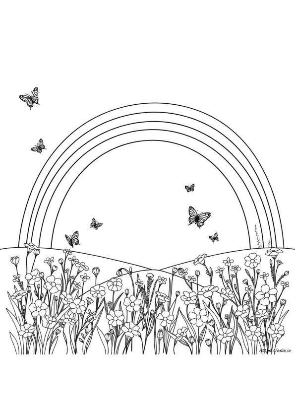 Roy G Biv Coloring Page