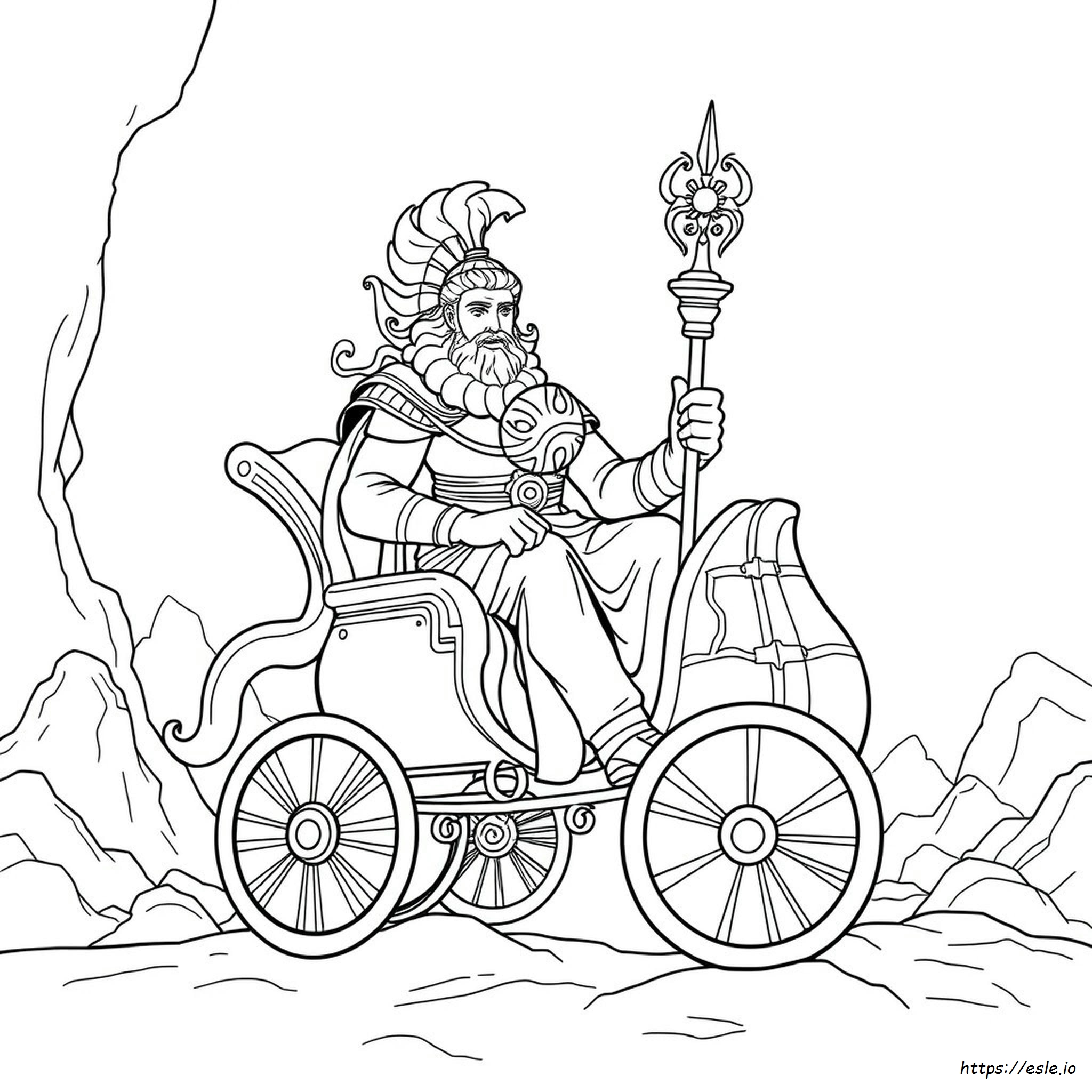 Hades Colouring Page