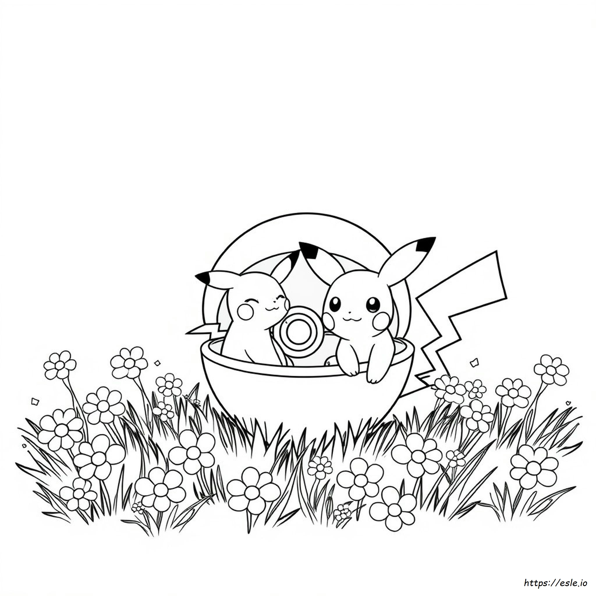 印刷できるポケモンぬりえカード