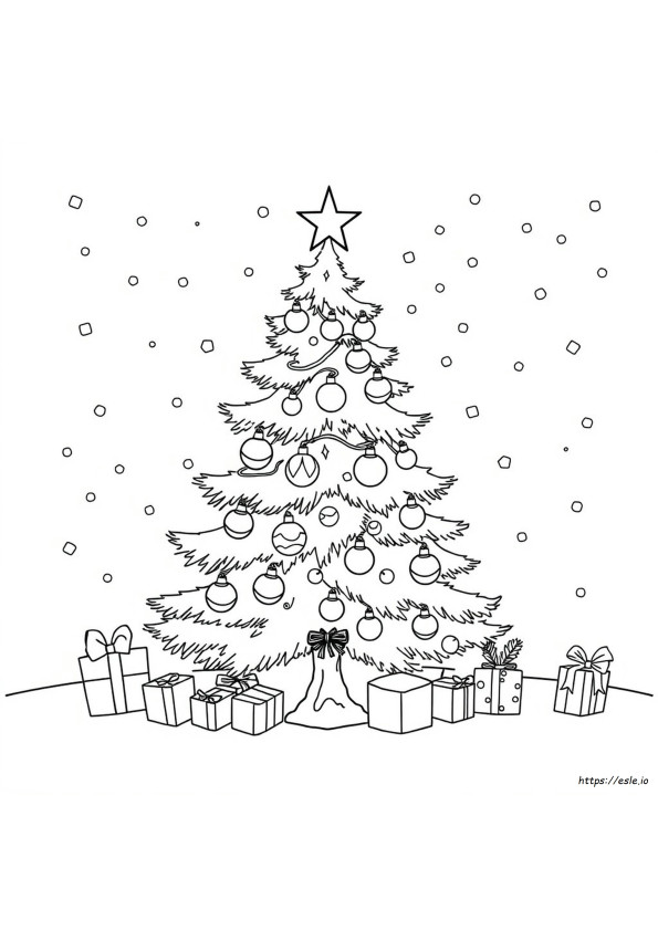 Disegni Di Natale Difficili Da Colorare