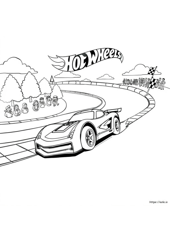 Coloring Pages Of Hot Wheels