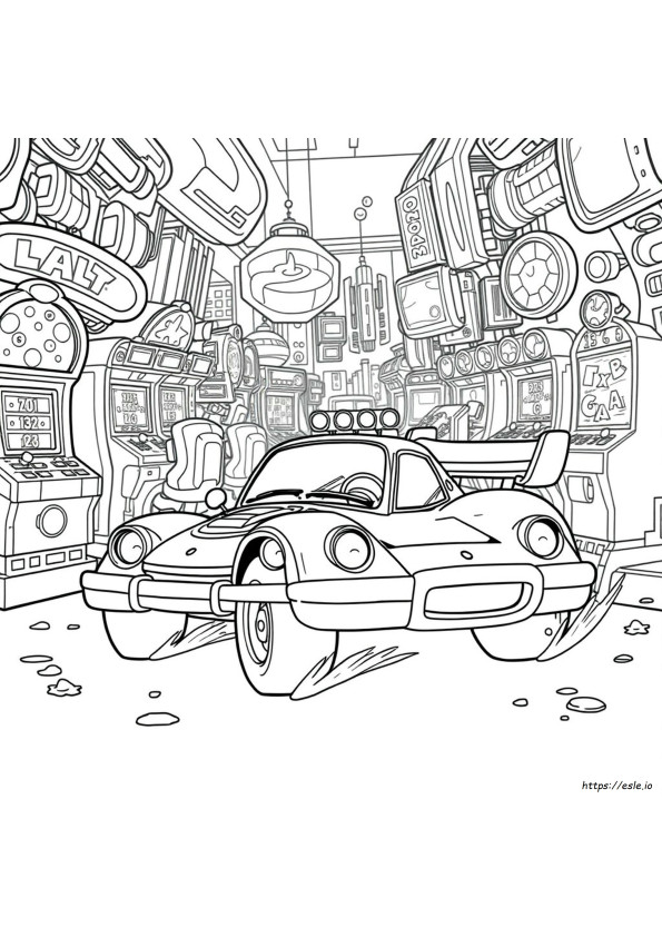 Disney Wreck It Ralph Coloring Pages