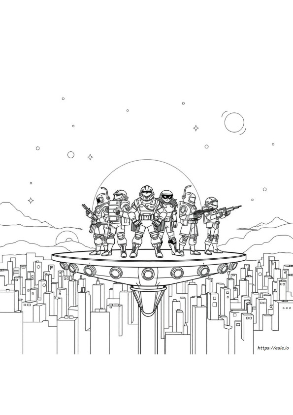 Brawl Star Colouring