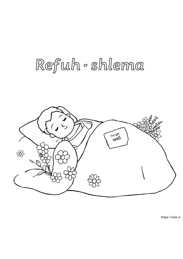 Kolorowanka Refuah Shlema