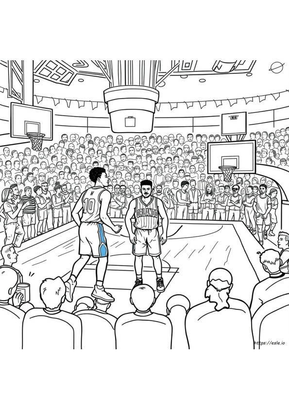 Orlando Magic Coloring Pages
