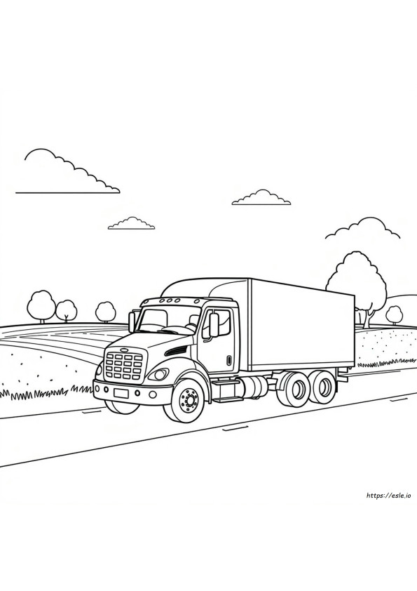 Free Truck Coloring Pages To Print