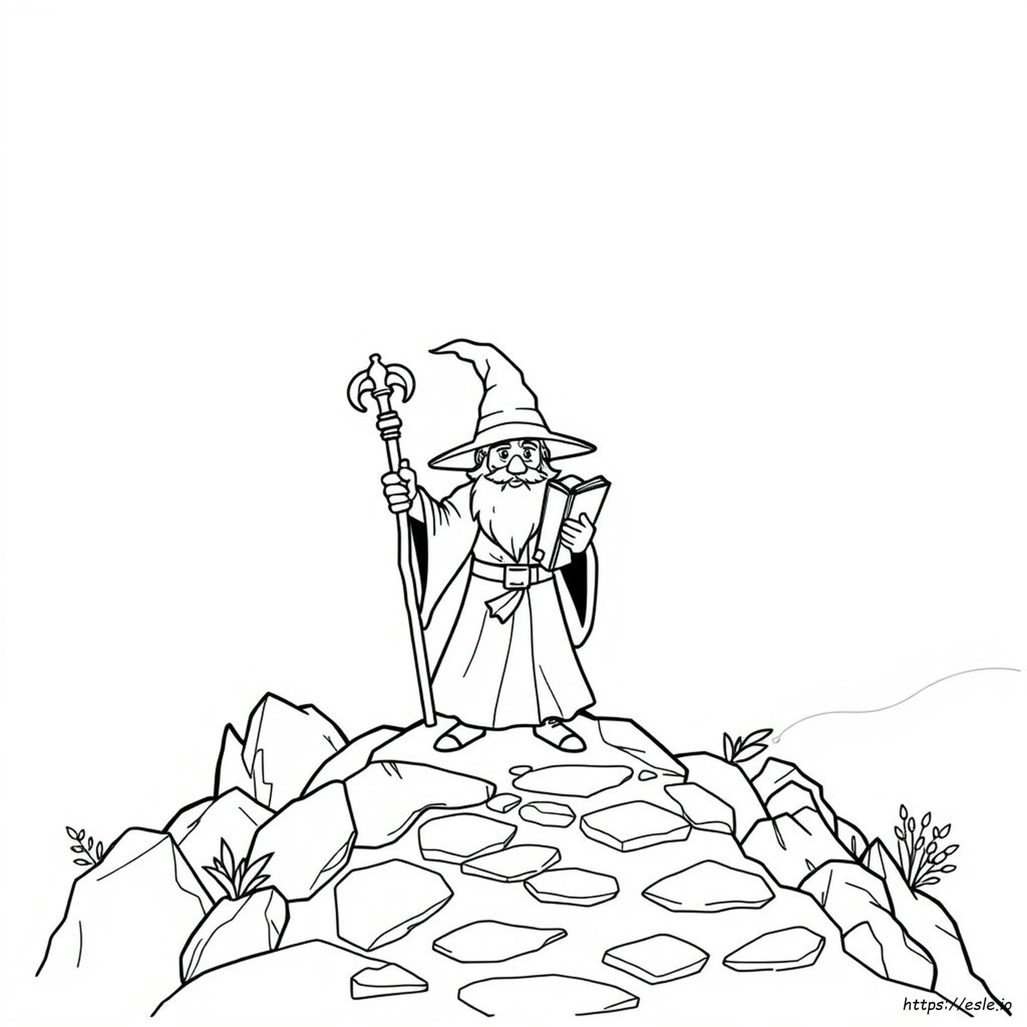 Mago Disegni Da Colorare Gratis Da Stampare