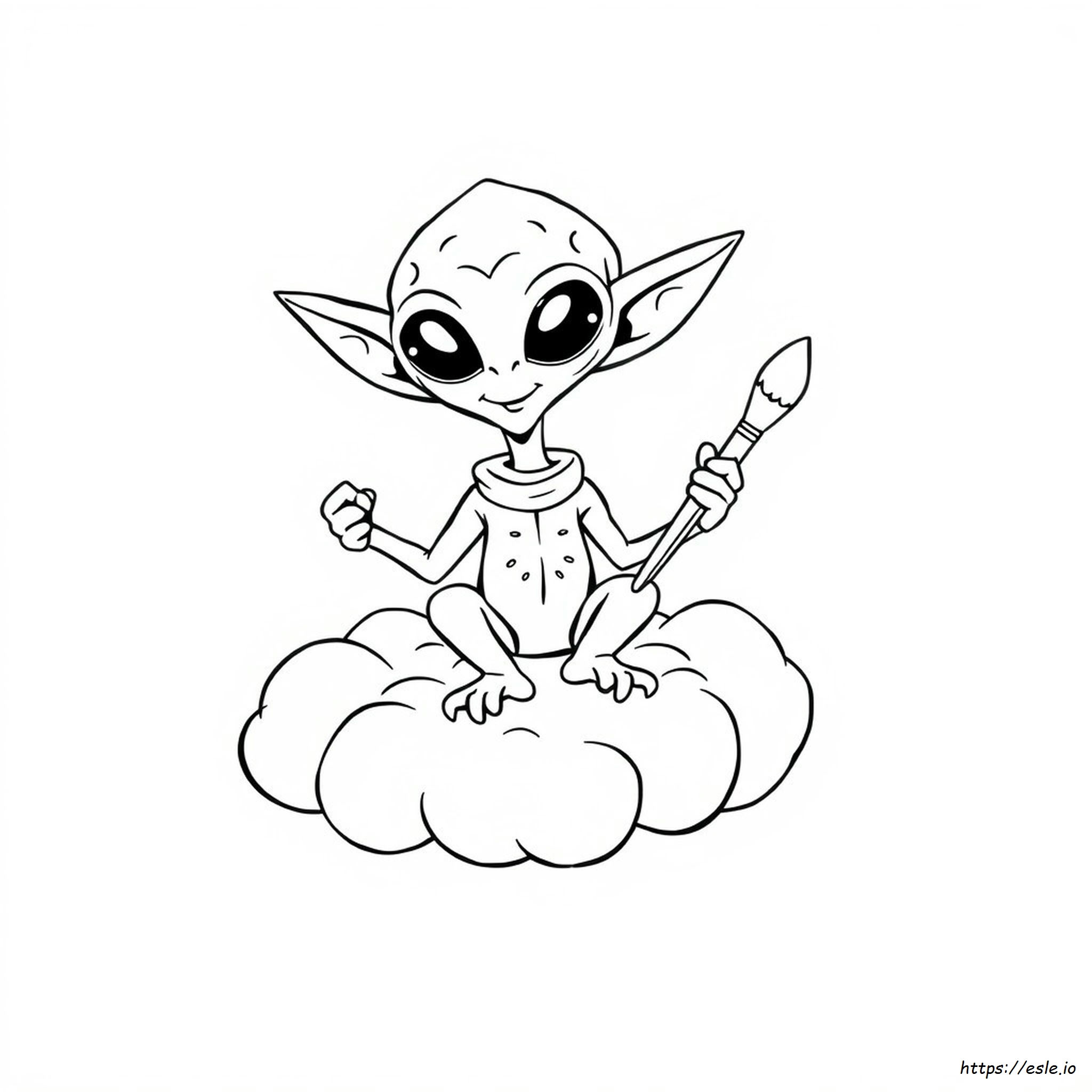 Halaman Mewarnai Stoner Kreatif - Gambar untuk Dicetak Gratis