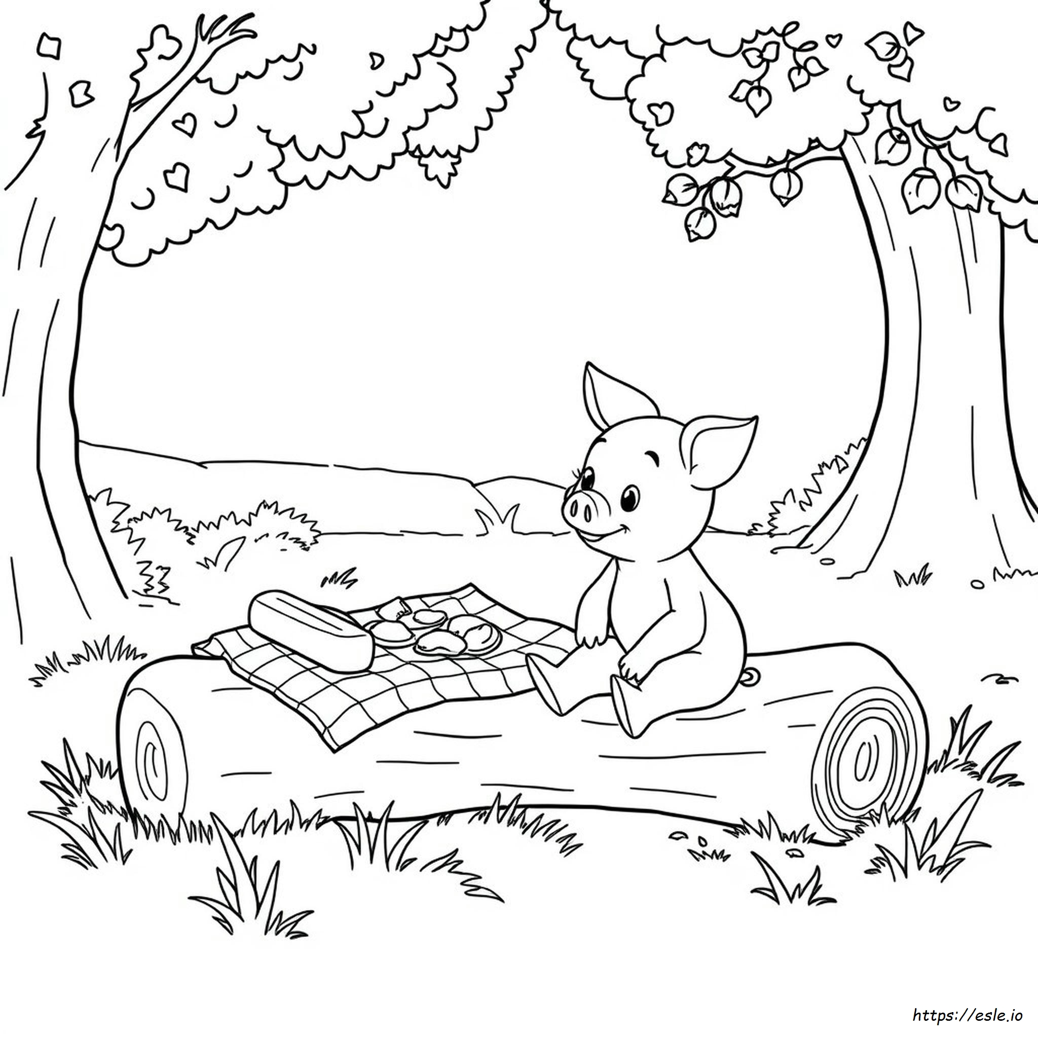 Disney Piglet Coloring Pages