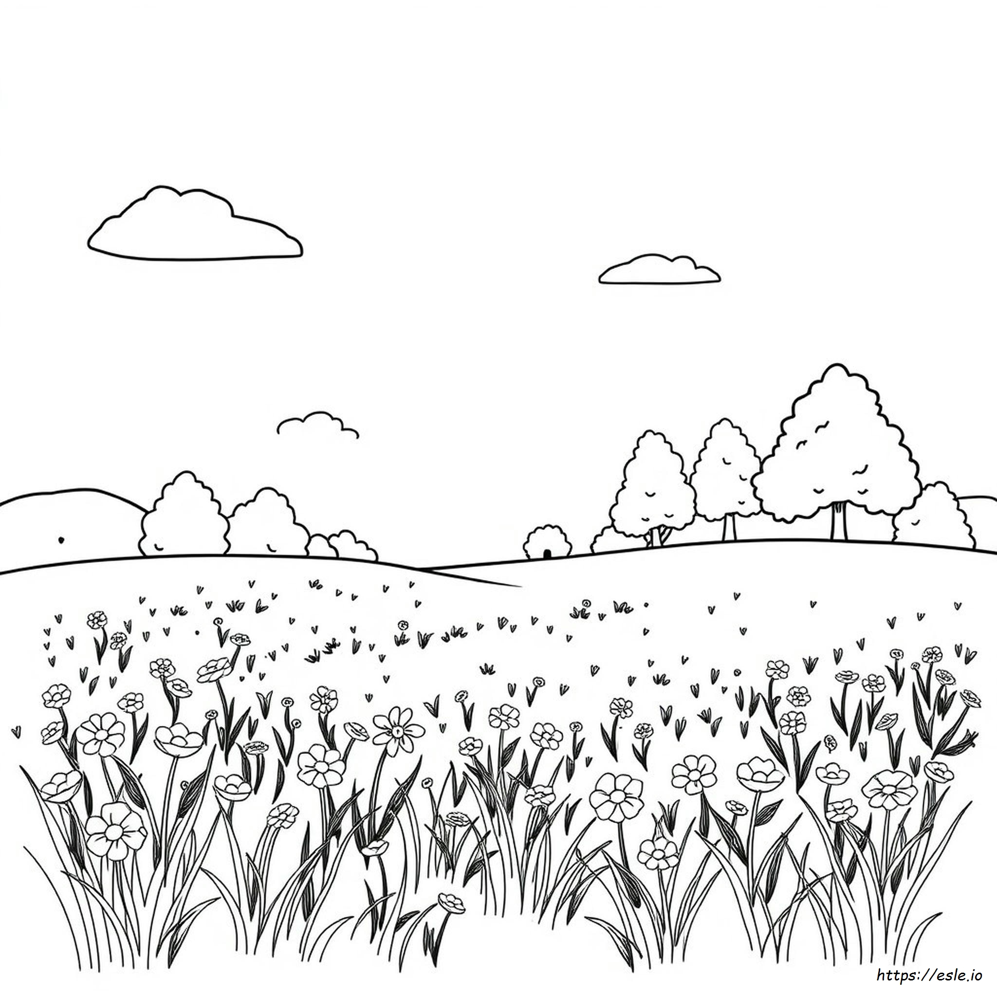 Dibujos Para Colorear De La Naturaleza