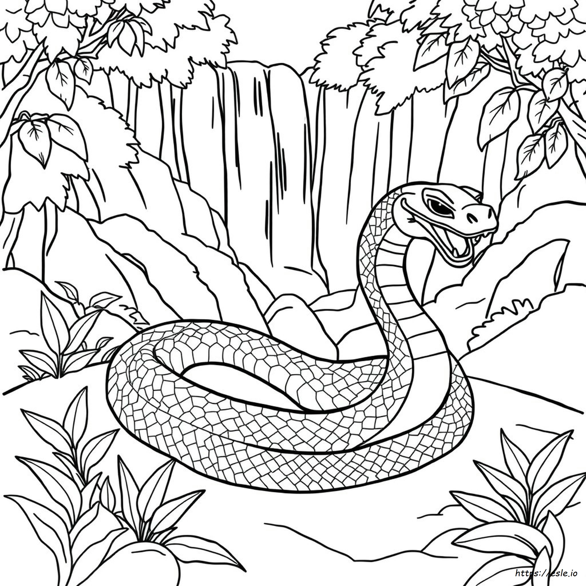 Naga Gambar Mewarnai