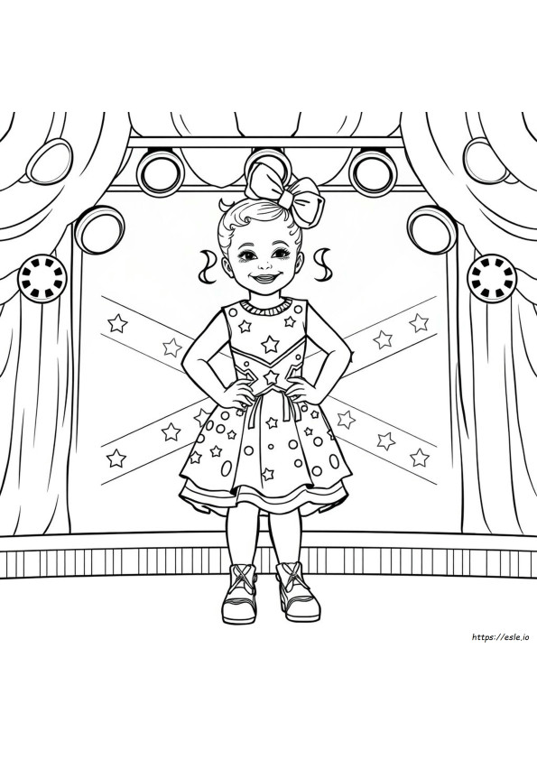 Jojo Siwa Gambar Mewarnai