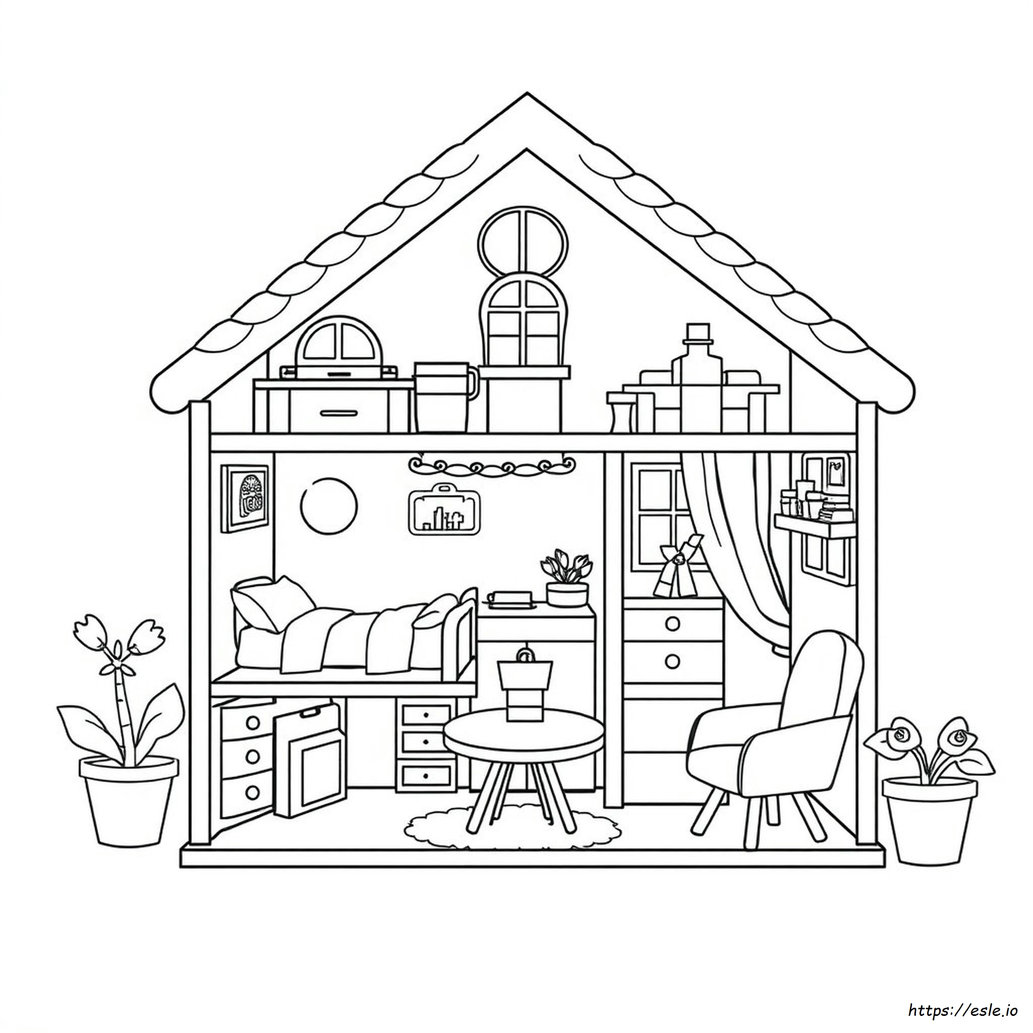 Gabby's Dollhouse Gambar Mewarnai