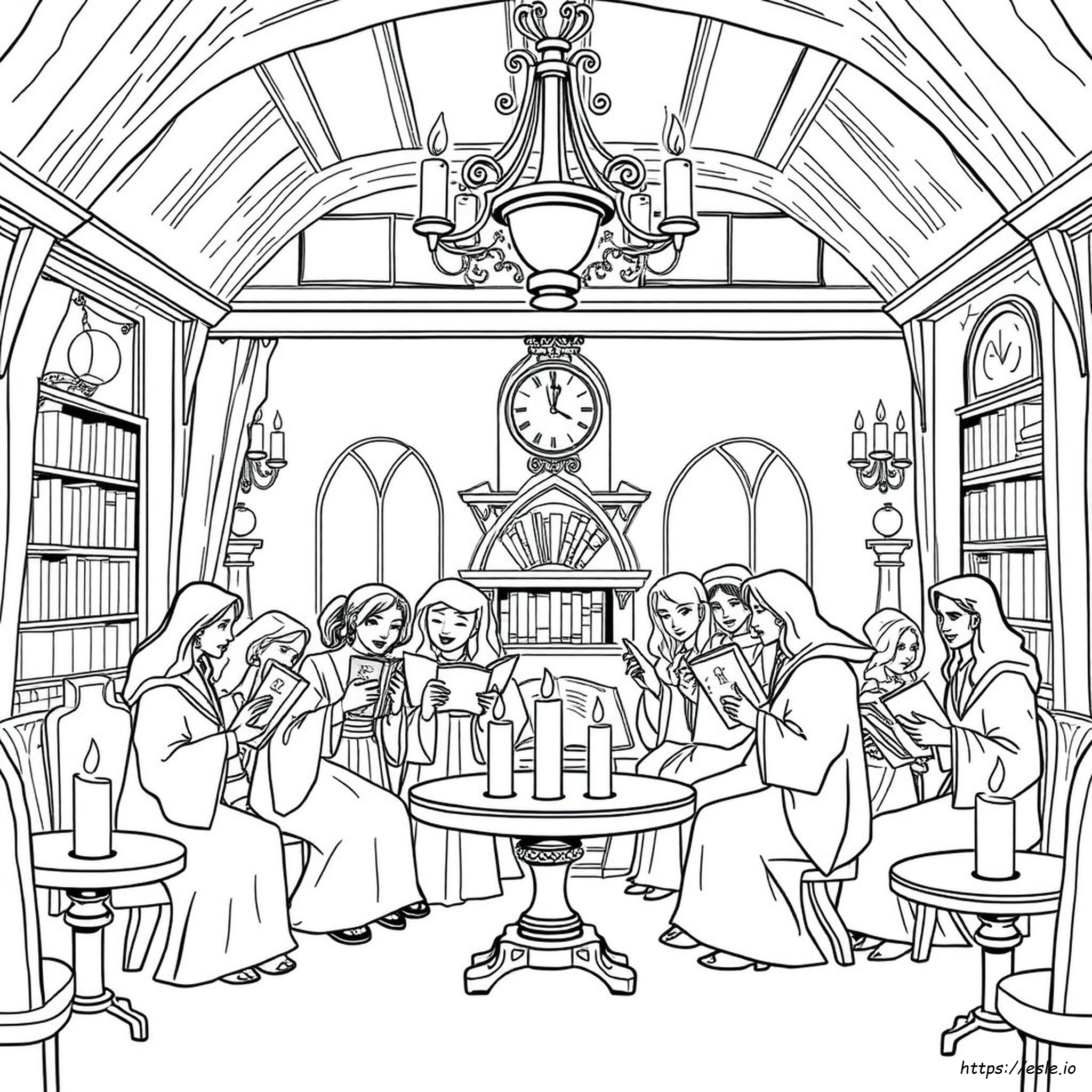 Hellfire Club Coloring Page
