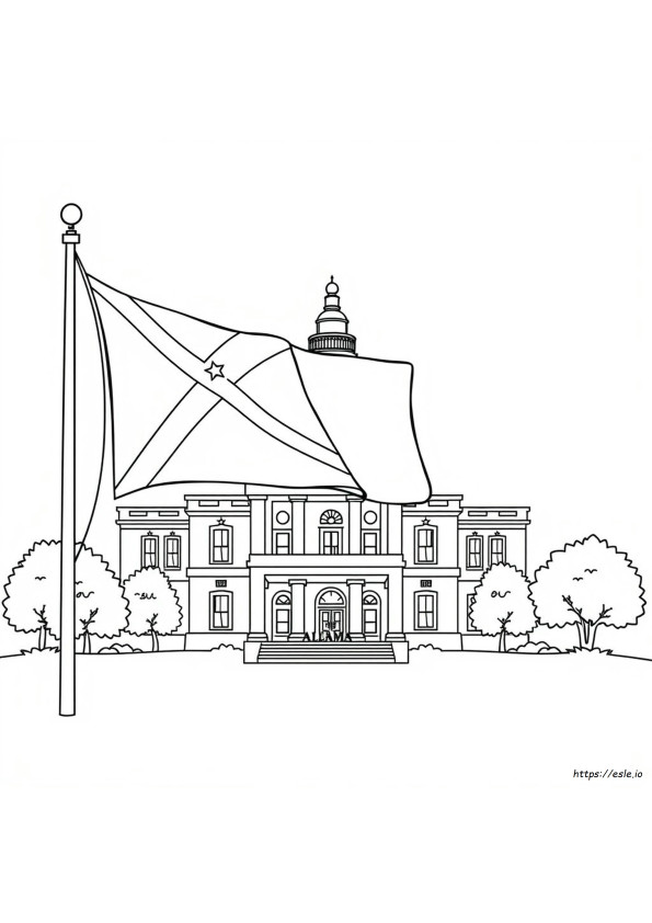 Alabama Coloring Pages Printable